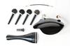 ARTIGIANO&VIOLIN Violin Fittings Ebony (French Tile, Normal Tailpiece)