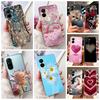 Für Xiaomi Poco M7 4G Hülle Neue Luxus Blumen Bemalte Abdeckung Weiche Dünne Handyhülle Für Xiaomi Poco M7 Plus M7Plus PocoM7 4G Fundas