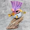 Dragon Ball Z Figure Majin Buu Anime Figures Fat Buu GK Figurine with Light PVC Statue Model Doll Collectible Toys Gifts