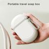 Seifenschale Tragbar Versiegelt Wasserdicht Reisebox Halter Behälter mit Deckel Starke Abdichtung Organizer für Reisen