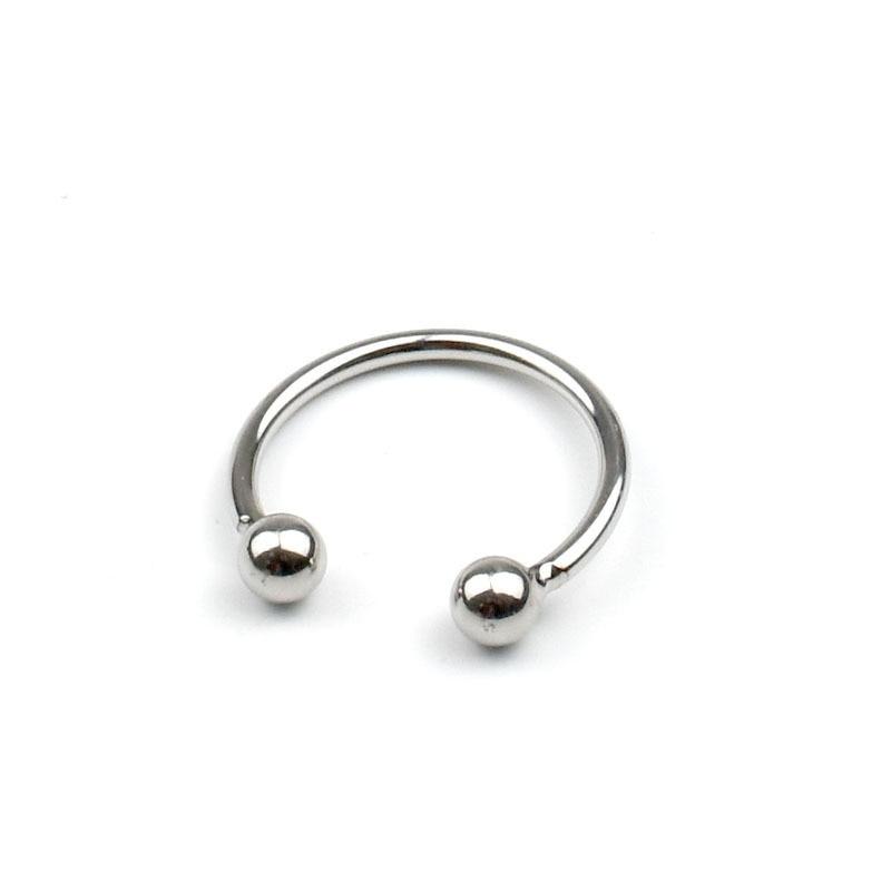 Dual Ball Stainless Steel Ring for Men