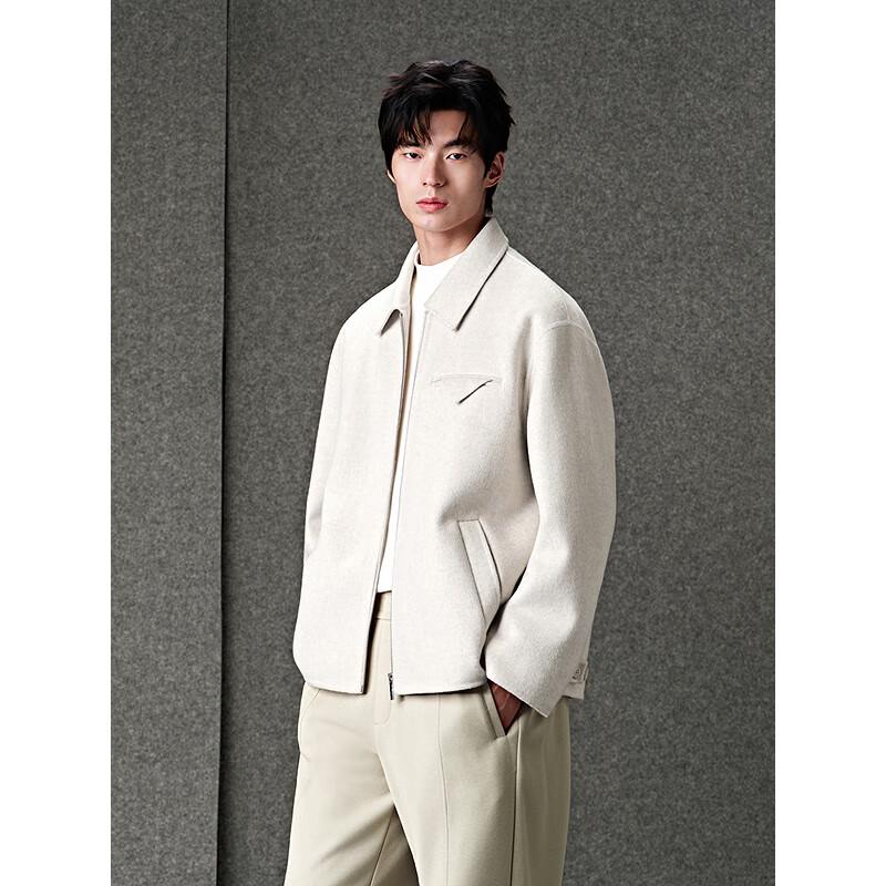 GXG Men's Classic Wool Blend Short Jacket