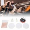 8pcs Glass Polishing Kit Convenient Felt Polishing Wheel Practical