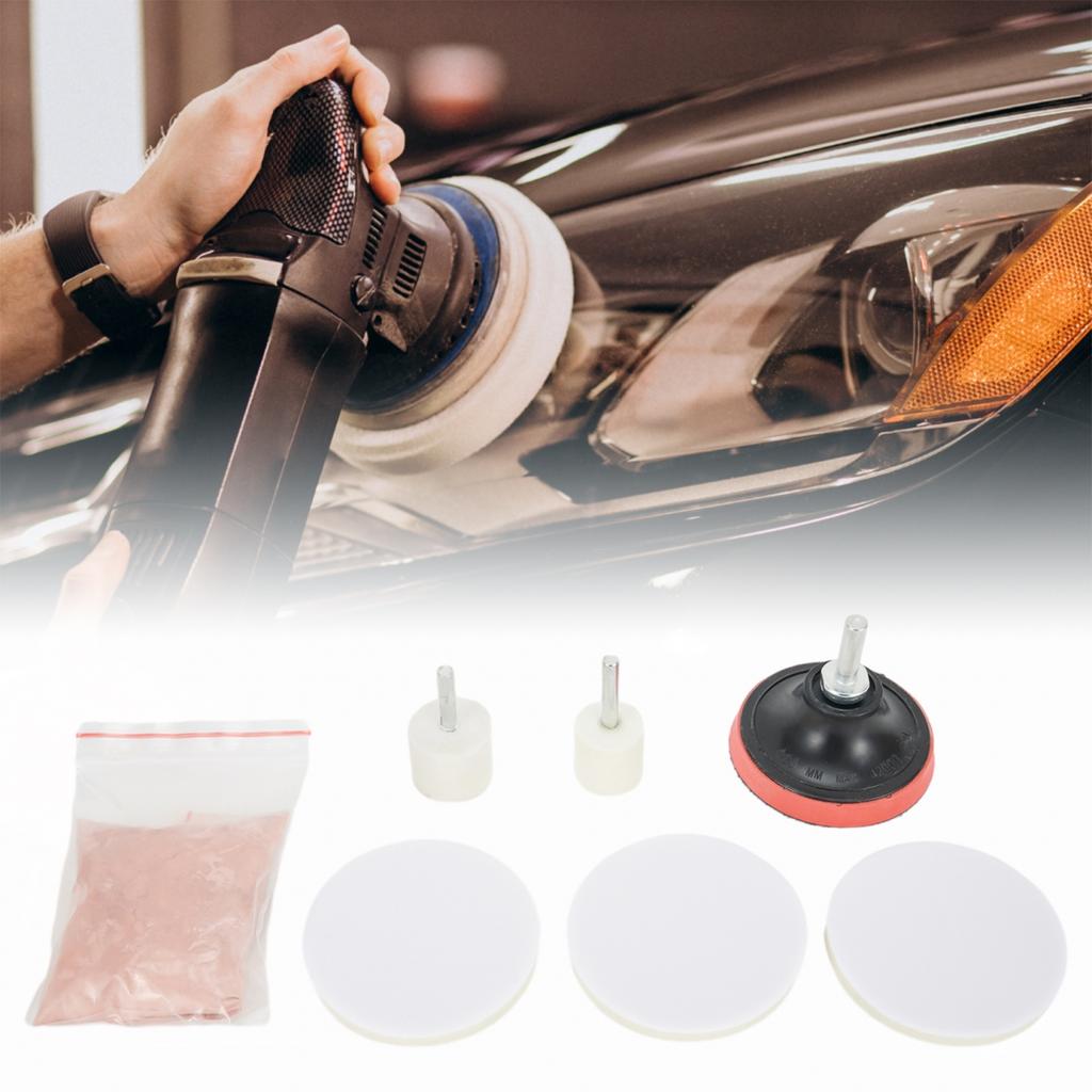 8pcs Glass Polishing Kit Convenient Felt Polishing Wheel Practical