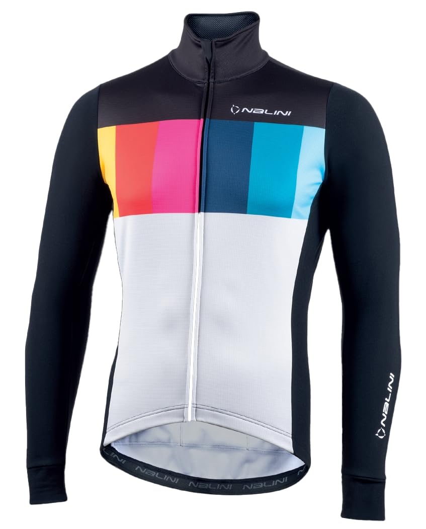 

Nalini ASFALTO WARM JKT Cycling Men s Wear, Black/Fog