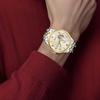 Seiko Daily Life Waterproof Automatic Manual Mechanical Movement Stainless Steel Watch Men watches Gold SARY238