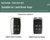 Nubuck Leather Key Case for Range Rover Models (Sport, Evoque, Defender, Discovery Sport, Velar, Freelander)