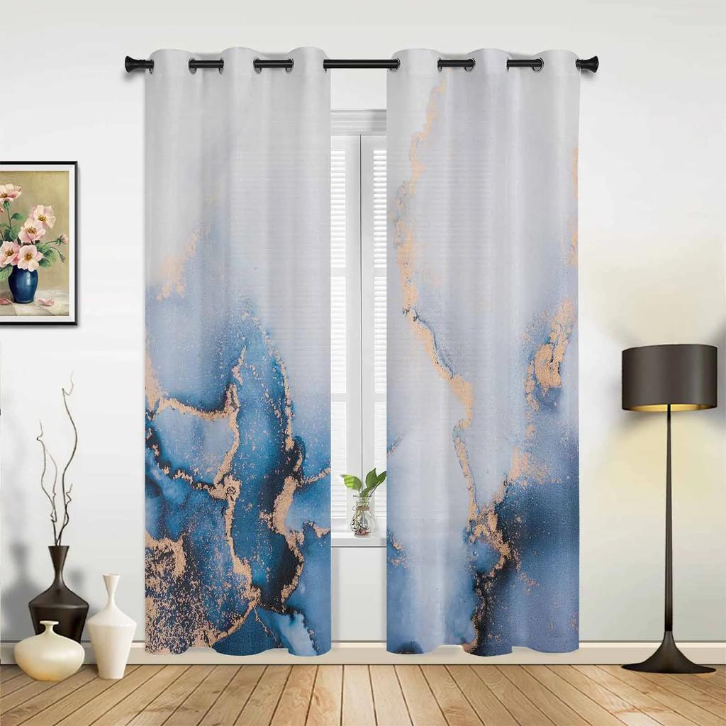 Marmorstruktur Rosa Vorhänge für Schlafzimmer Wohnzimmer Vorhänge Küche Kinderzimmer Fenstervorhang Moderne Heimdekoration