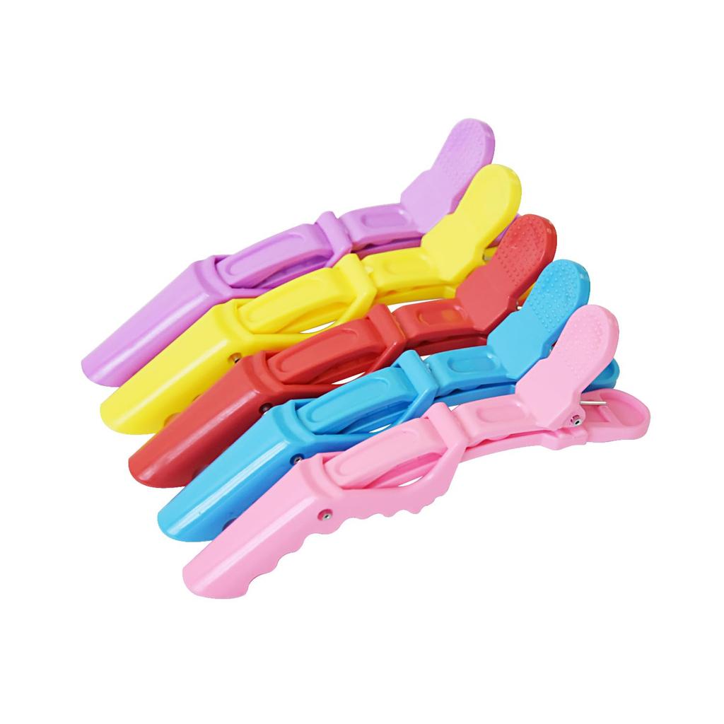 5 Hair Clips High Quality Plastic Hair Styling Tools Durable Hairdressing Supplies & Hair Dyeing Accessories