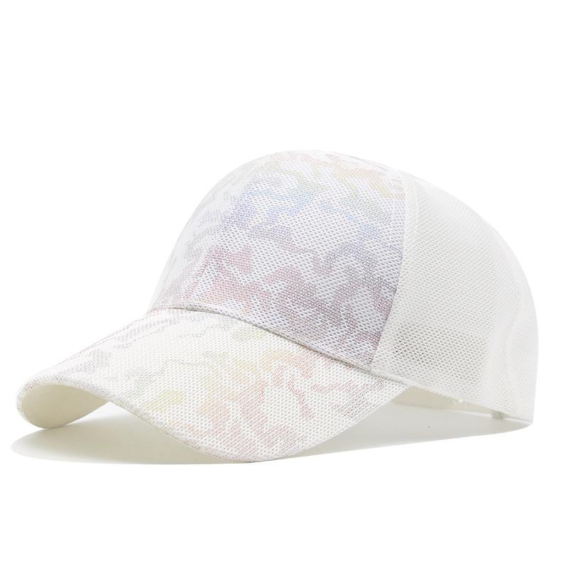 Spring And Summer Camouflage Baseball Cap Women S Versatile Personalized Mesh Cap Summer Breathable Sun Hat size 56-60cm