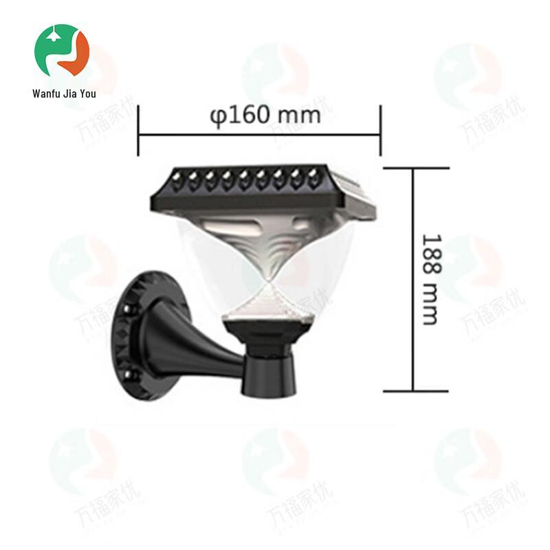 Wanfujiayou Outdoor Solar LED Wall Landscape Light