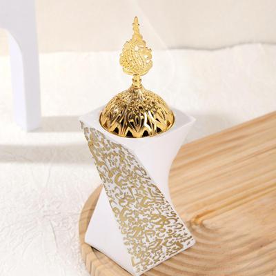 Burner Holder Gift Meditation Display Desk Ornament Censer Stand for Library Study Room Party Hotel