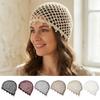 Crochet Woven Pullover Hats Hollowed Out Beret Cap Casual Knitted Hat  Travel