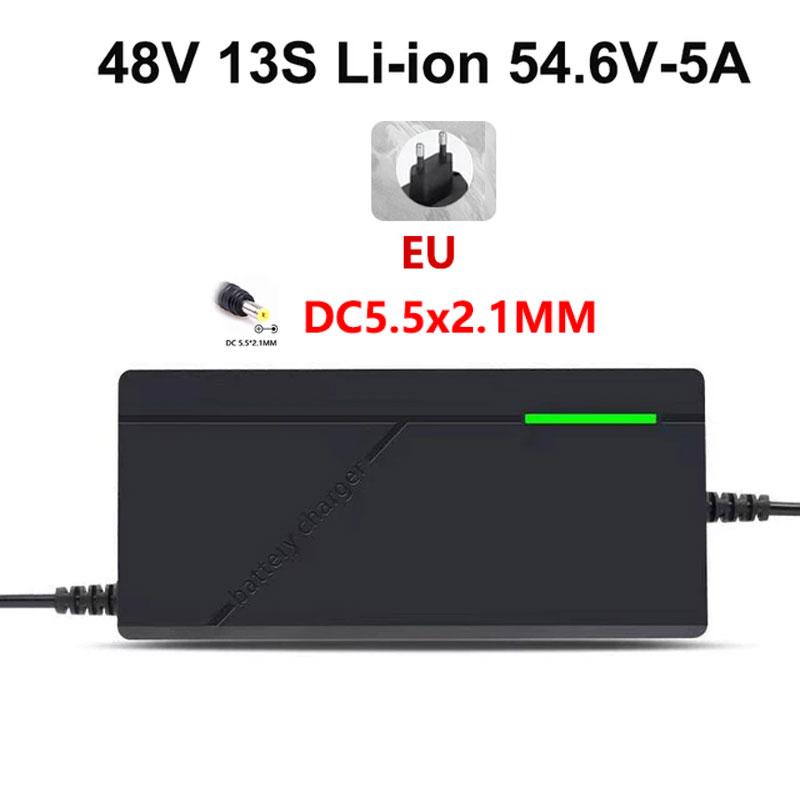 

36V 48V 60V 72V Charger 2A 3A 5A 10S 13S 16S 20S Lithium-ion Battery Pack 42V 54.6V 67.2V 84V Electric Bike Scooter Intelligent