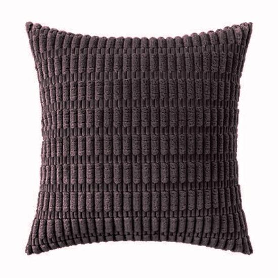 

Двусторонняя однотонная вельветовая подушка, диванная подушка, поясничная подушка, однотонная подушка для стула, колосья пшеницы и кукурузные зерна 45 * 45cm (excluding core) single-sided