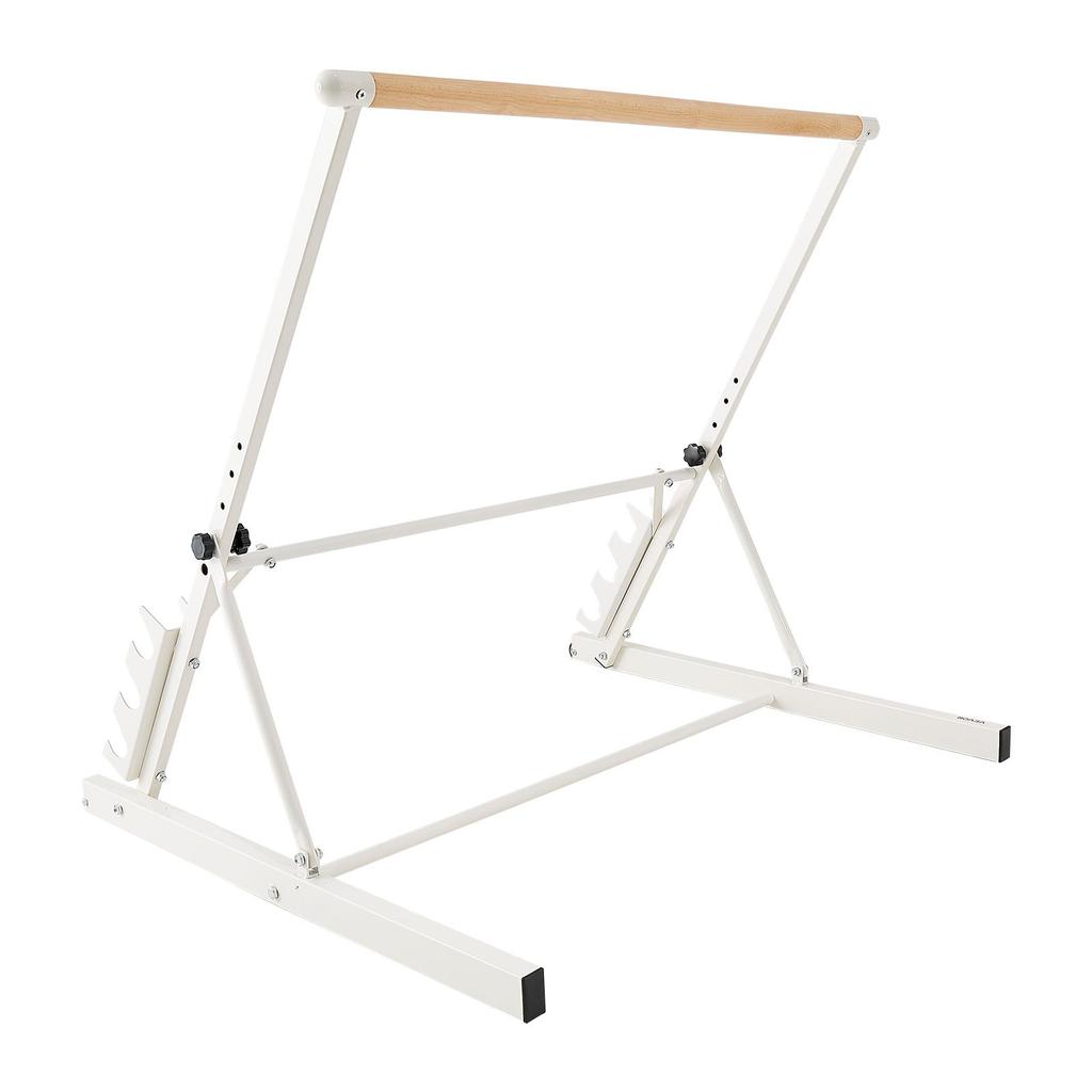 VEVOR Ballet Barre, Freestanding Portable Barre Bar, Home Fitness Exercise Equipment for Abs, Arms, Strength, and Cardio