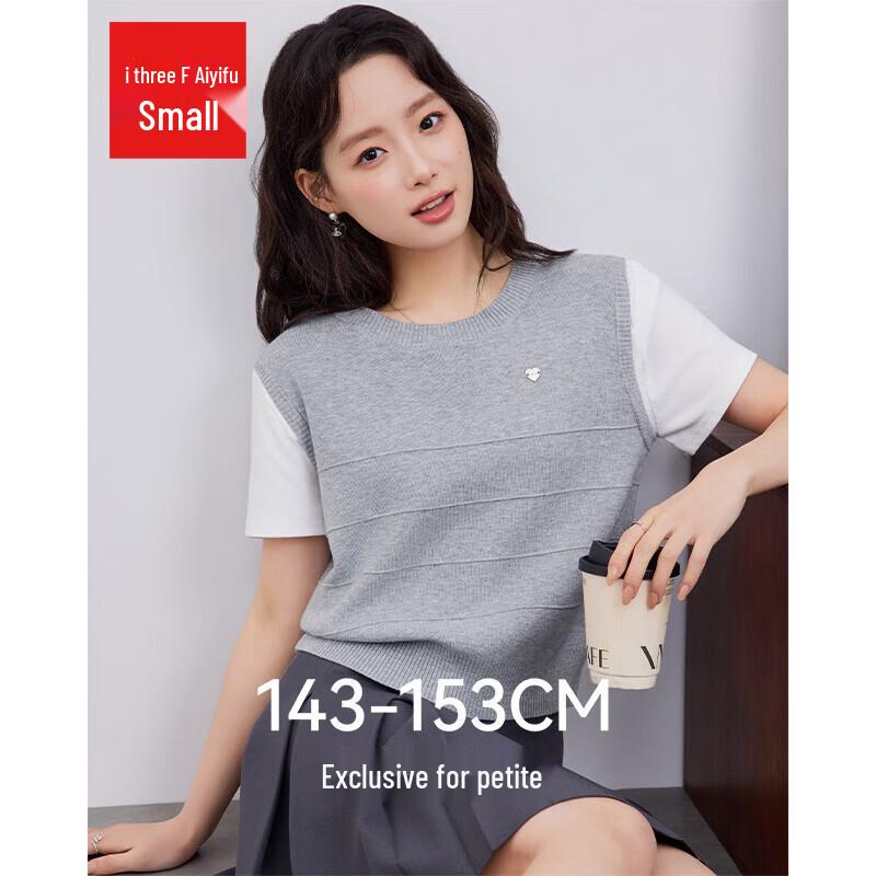 IEF Petite Korean Style Knit Top S