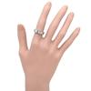 Cartier B4032500 love Love Ring half diamondRing ring K18WG/diamond #10(JP Size) Array