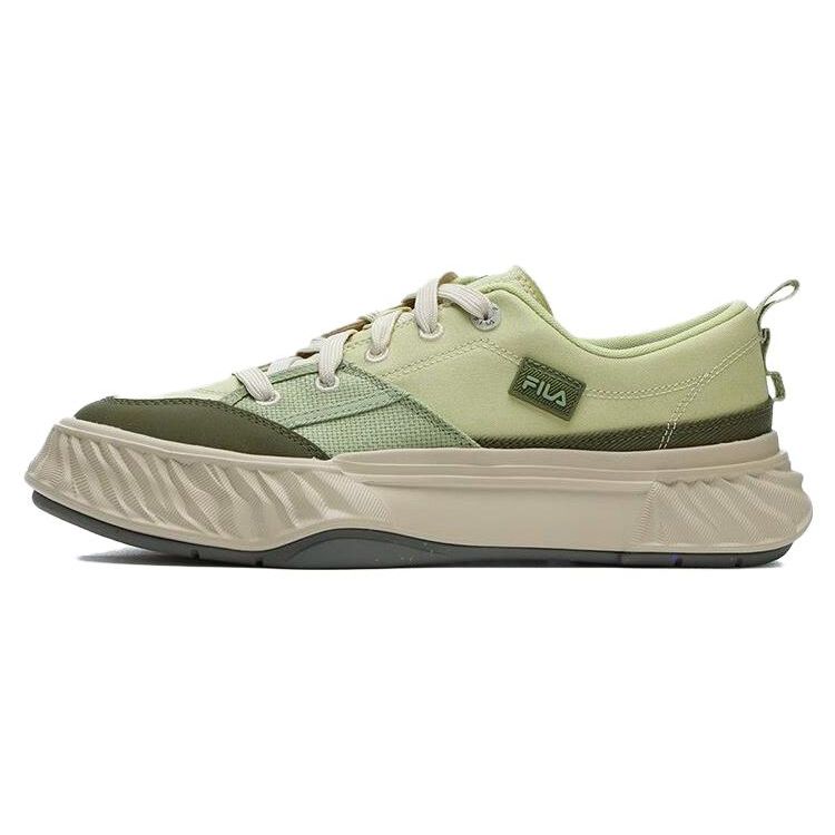 FILA Fosso Casual Shoes Simple Comfortable Low-Top Canvas Shoes Men sneaker Avocado-Green F12M322301FPA