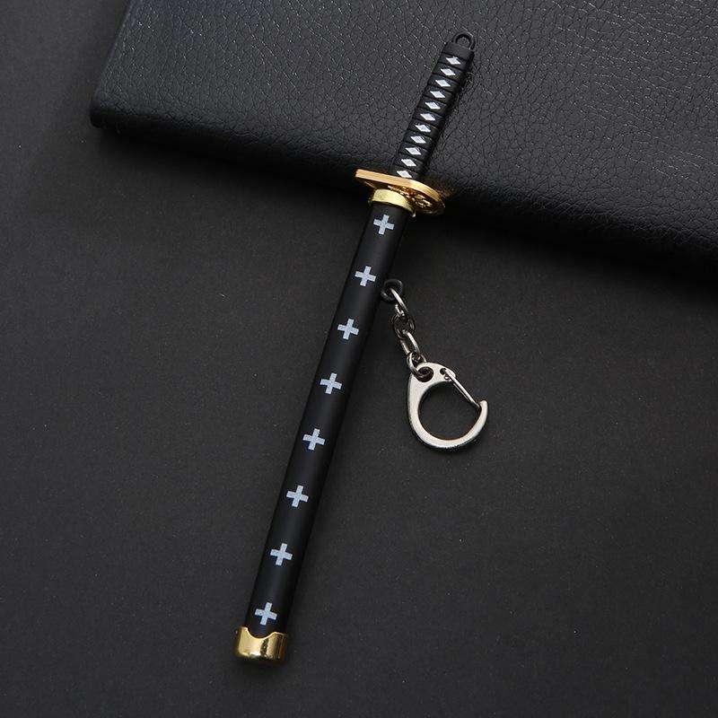 One Piece Anime Sword Keychain - Creative Metal Accessory Gift