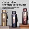 Stainless Steel Insulated Travel Mug With Tea Separator And Carrying Rope For Outdoor Use