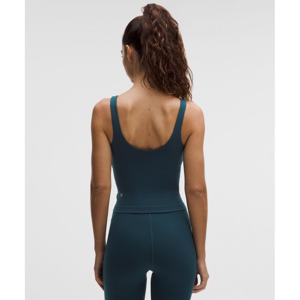 Lululemon Glow Up  Tank Top  Medium sUpport  B C CUp indoChine Blue