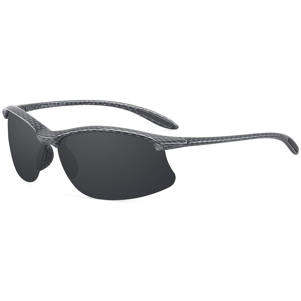 Maxjuli Sports Sunglasses For Men Women Unbreakable Frame For Running Fishing Hiking Outdoor Mj8002