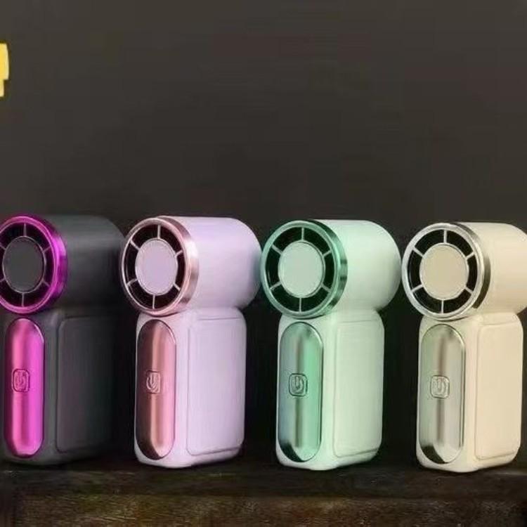 Stylish Mini Handheld Fan for Students with Long Battery Life