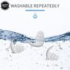 Silicone Soundproof Earplugs Whale-shape Noise Insulation Earmuff Soft Waterproof Sleep Earplugs for Travel Study Ear Protector