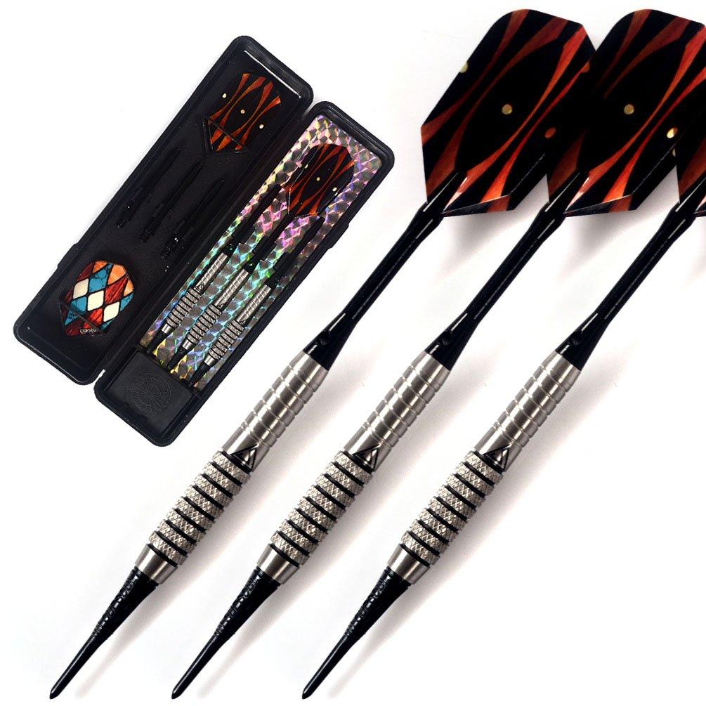 

CUESOUL 18 Gram Soft Tip Tungsten Darts (85% Tungsten)