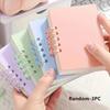 A7 Spiral Notebook, Sugar Color Random, 86 Sheets Portable Pocket Notepad for School Office Gift