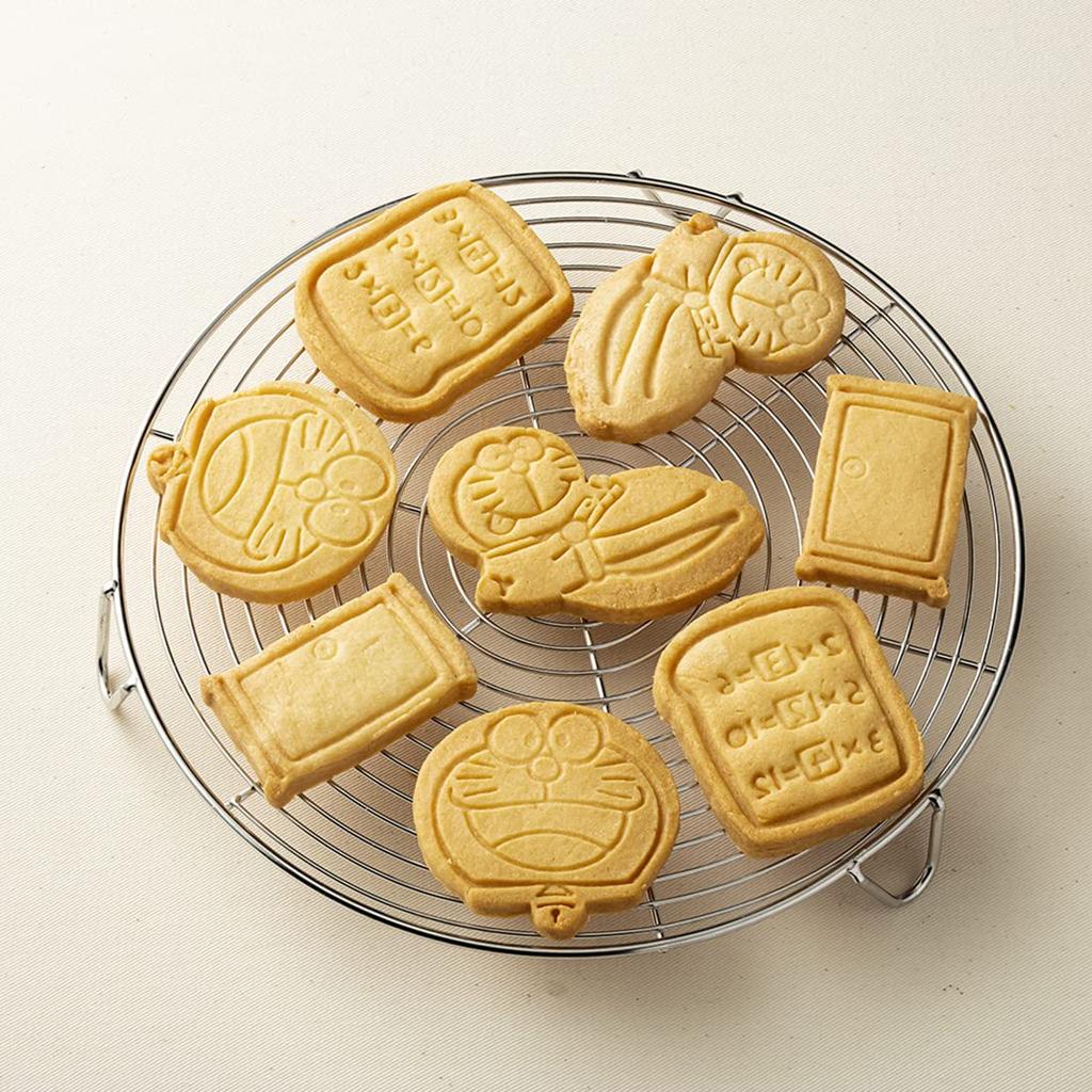 Skater Stamp Cookie Bread Set of Cutter, Cutter, "I'm Doraemon" Sanrio, 4, CSM1-A
