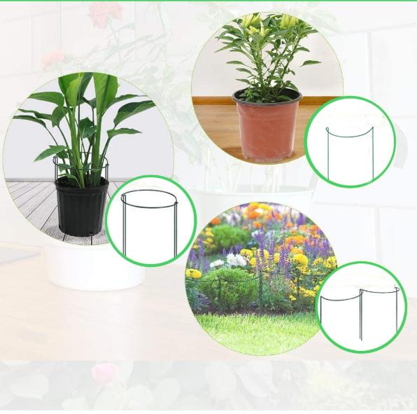 Hortikultureller Pflanzenhalter Ringhalter Gartenpflanzenhalter Gartengerät