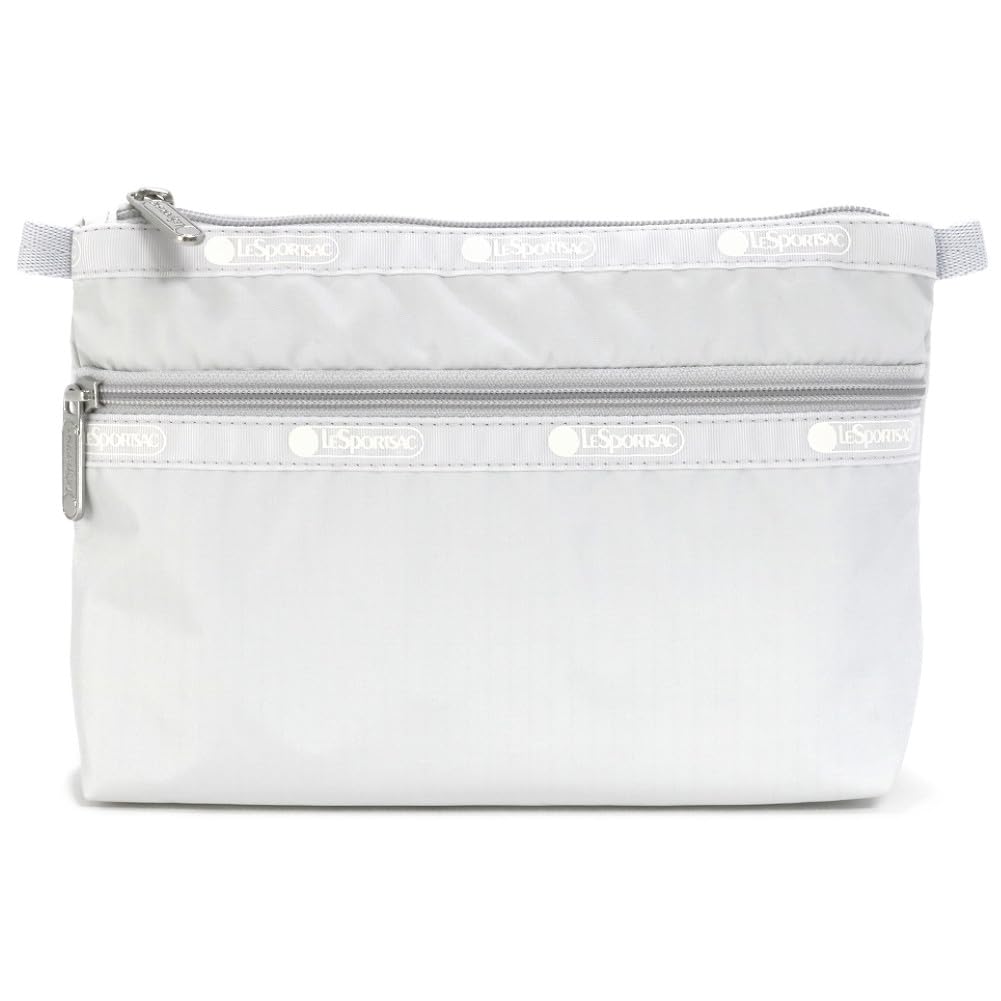 LeSportsac Pouch 7105 Cosmetic Clutch RA15 Pearl Gray [Used]
