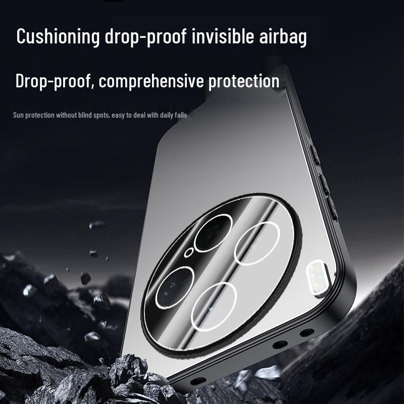 VIVO X300s Frosted Metal Phone Case with Built-in Lens for X200/S/Pro/Ultra/X100/X90