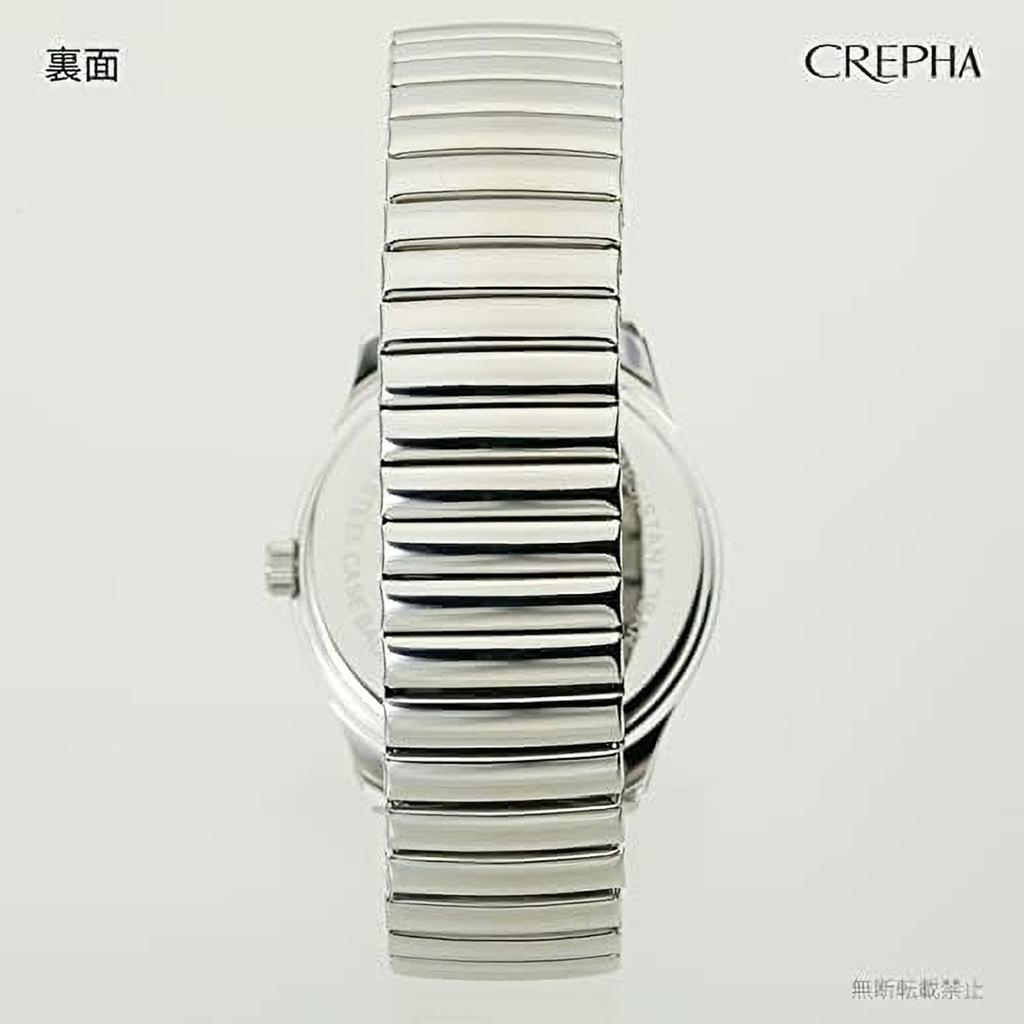 [Clefer] Zegarek męski analogowy wodoodporny metalowy pasek srebrny TE-AM179-WTS