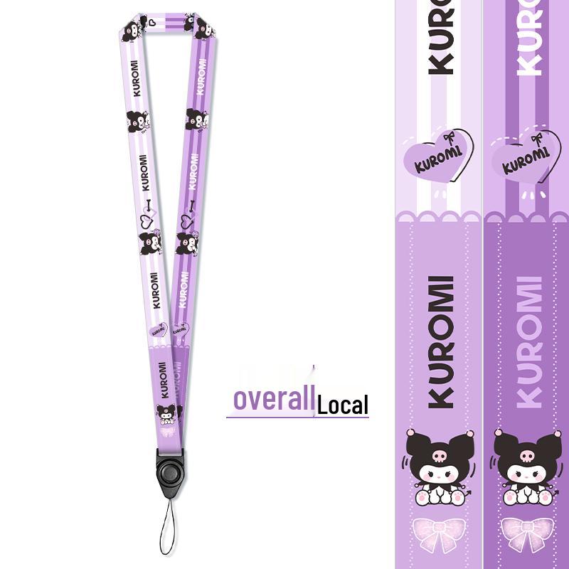 Lanyard Nero Multifunzionale Personalizzato Creativo con Porta Badge Separato per Badge Identificativi dei Dipendenti.