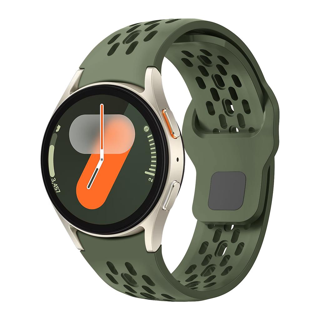 Dla Samsung Galaxy Watch 7 Pasek 4/5/6/FE/classic/Pro 44mm 40mm Sportowy pasek na nadgarstek Silikonowy correa Bransoleta Galaxy Watch 7 Pasek