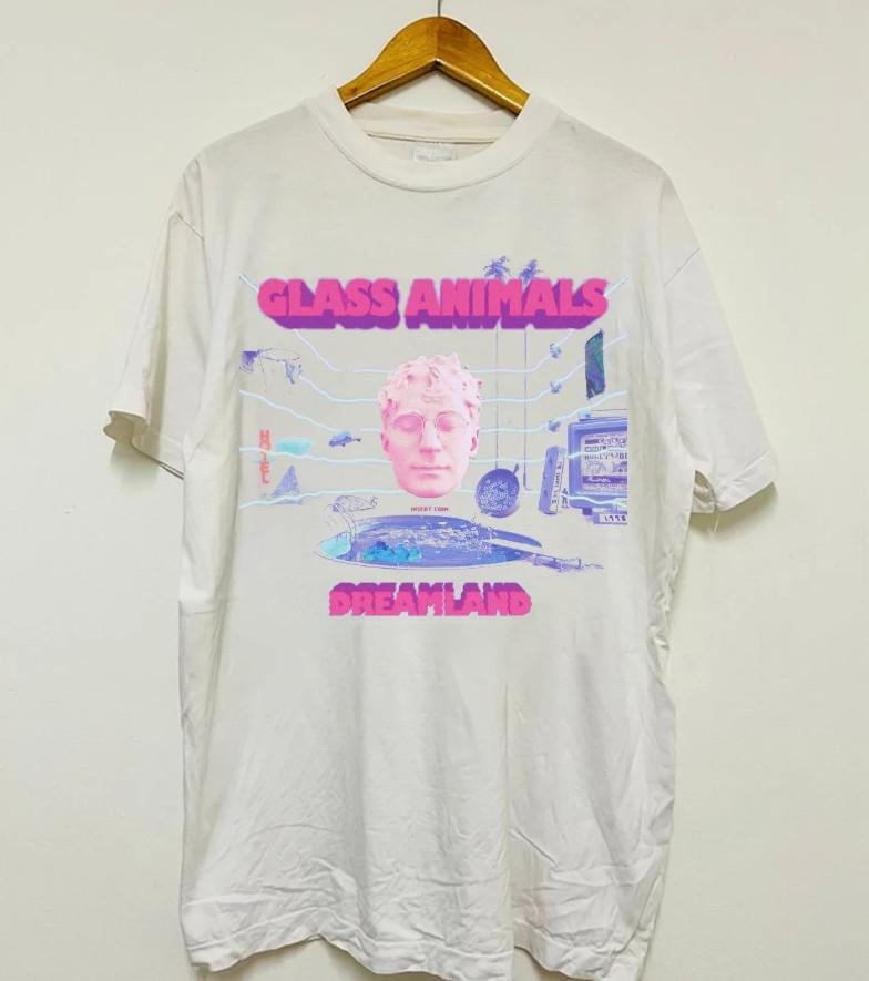 

Glass Animals band Dreamland Album Unisex T-shirt size S-4XL XL