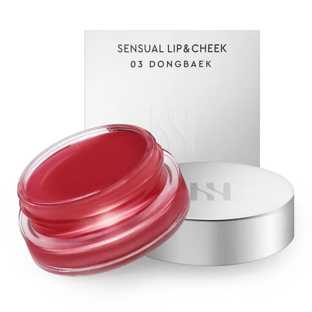 

HERA Sensual Lip & Cheek Camellia 7г Нет. 03 Цветной Бальзам для Губ Увлажняющий Крем для Щечек Румяна