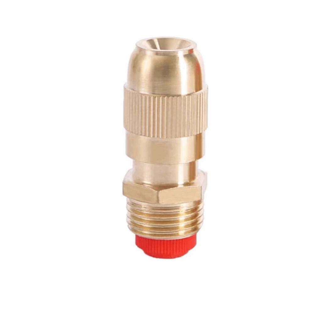 2PCS Brass Misting Nozzle Adjustable Irrigation Nozzle Garden Sprinkler Nozzle  Patio Cooling