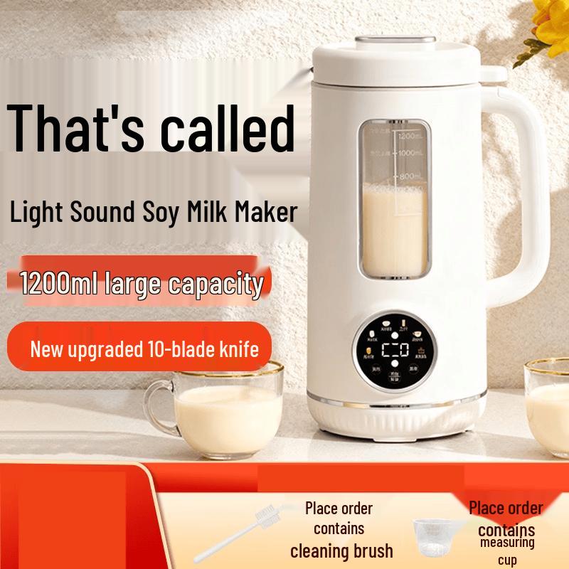 ZISIZ Automatic Filter-Free Blender & Soy Milk Maker MK6