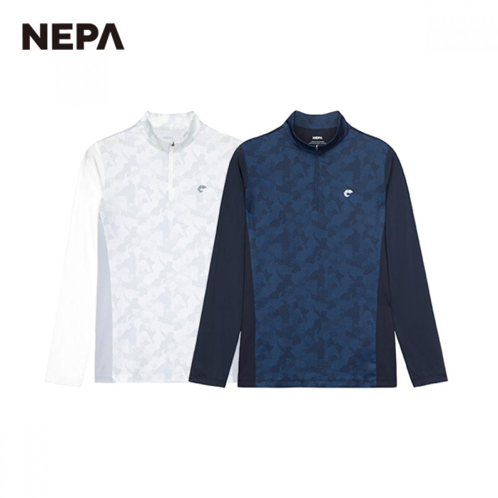 

[Nepa] Nepa Women S MounTain Camo PrinT Cool Zip Up T ShirT 7i45400 NIGHT_827/100