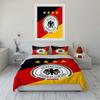 German Football Team Bedding Set Bedding Duvet Cover Set Duvet Cover Pillowcases Home Decor (1 * Duvet Cover 2 * Pillowcases, Without Duvet Insert)