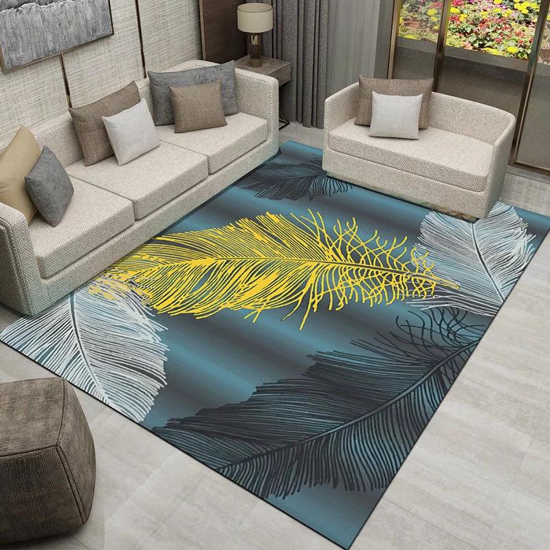 Nordic Living Room Carpet Sofa Coffee Table Bedroom Bedside Carpet Entrance Door Mat