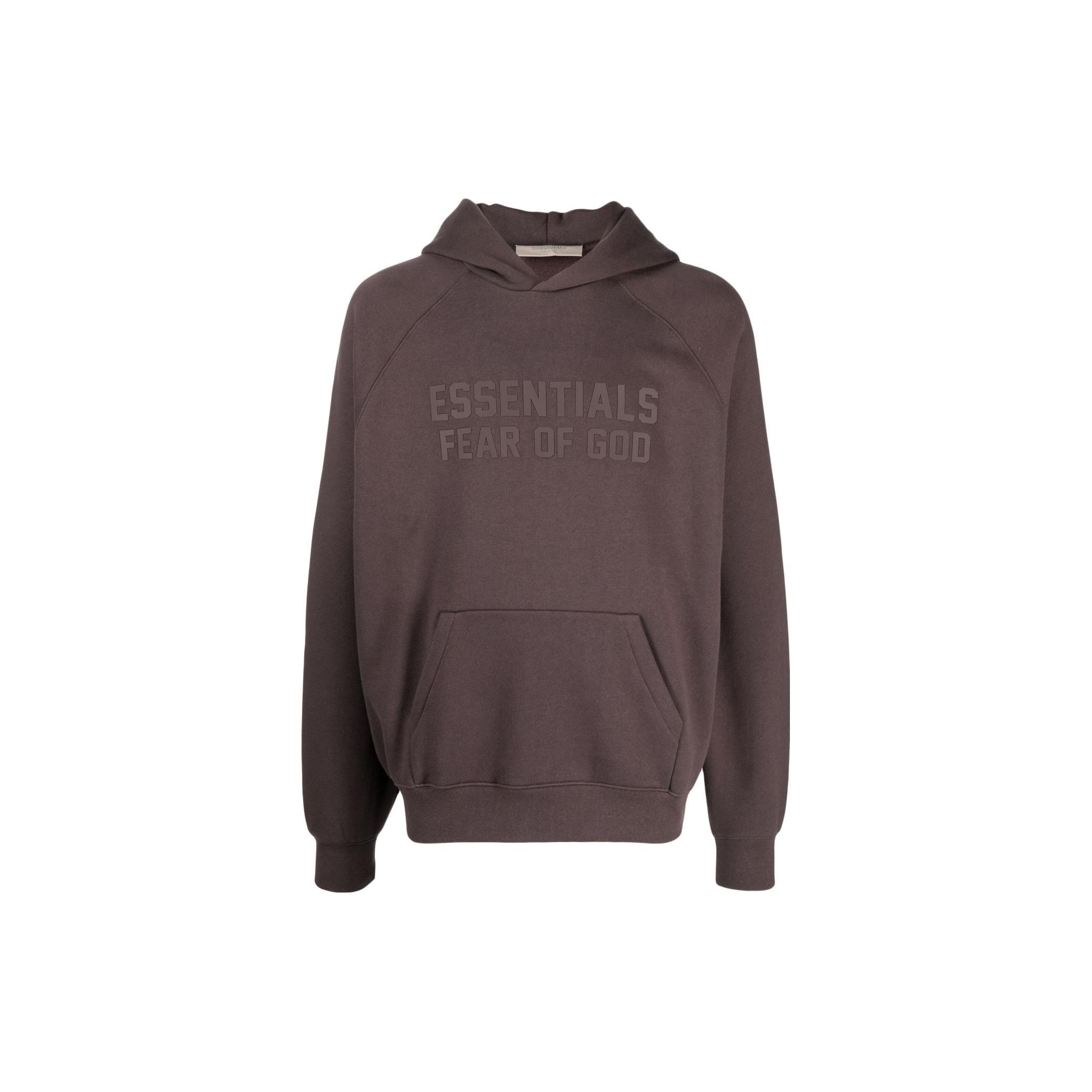 

Толстовка Fear of God Essentials сливовая мужская топы коричневая 192BT222055F XL