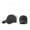 Berretto da Baseball in Cotone da Donna con Design a Lettera Ricamata Protezione Solare Estiva