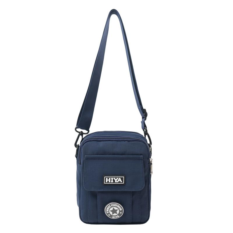 

Женская маленькая квадратная сумка через плечо через плечо синий