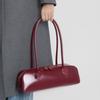 A Niche Design Single-shoulder Large-capacity Cowhide Underarm Bag and A Long Baguette Bag