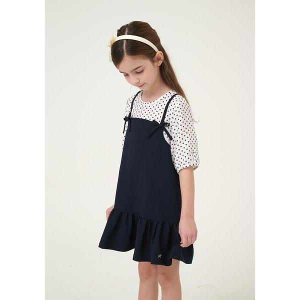 The Coffee Bean   Tea Leaf Navy Layered Dress Bz24op05nv